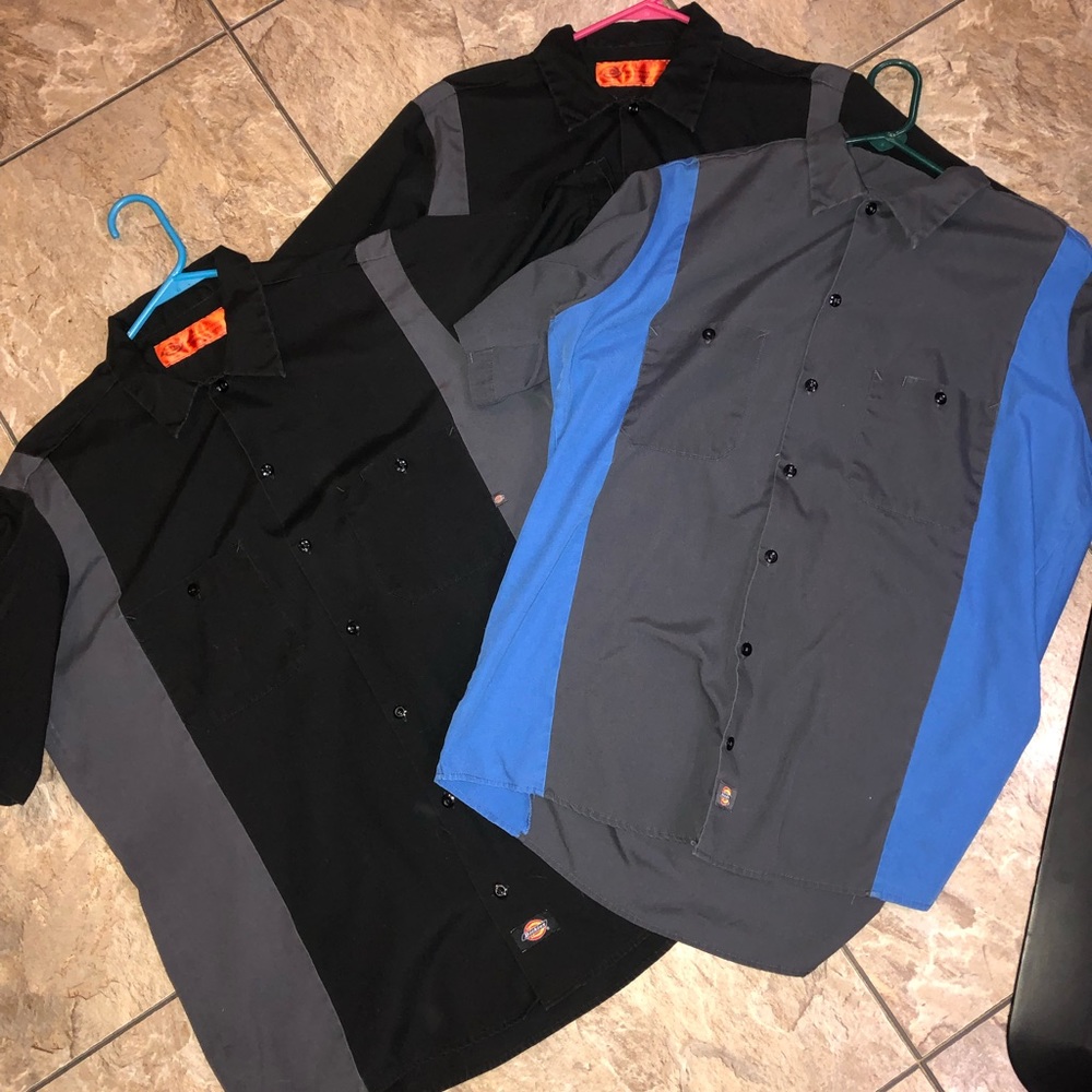 Mens Dickies button ups
